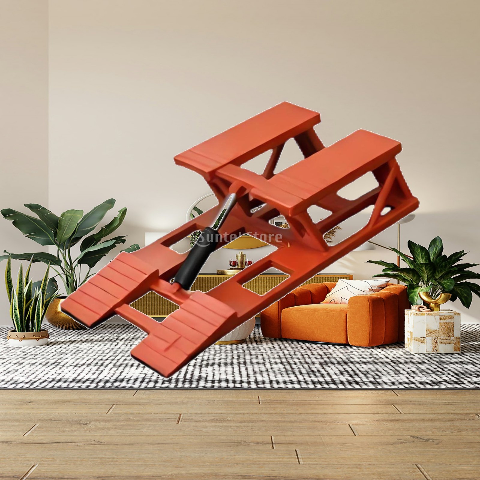 Workshop Tools Toy - نموذج مصغر أصلي لرافعة سيارات بمقياس