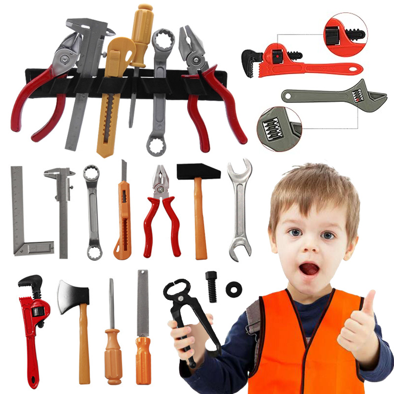 Workshop Tools Toy - ألعاب إصلاح صغيرة للأطفال ألعاب ألغاز