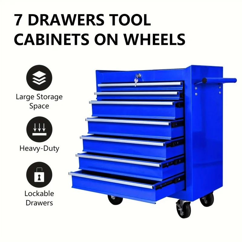 Workshop Tools Trolley - عربة أدوات متعددة الوظائف ذات 7