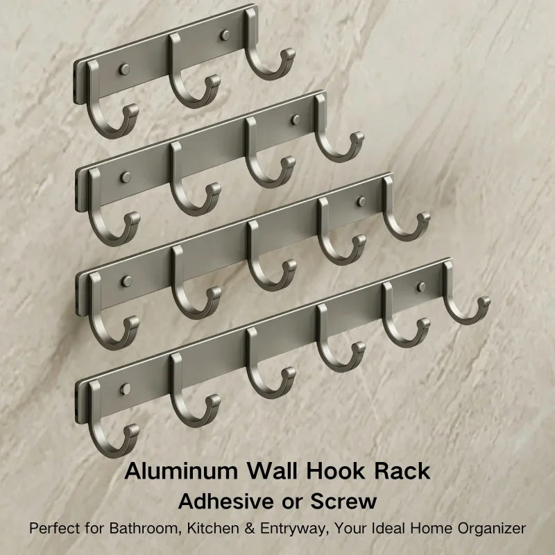Screw Organizer Kit - رف تعليق جداري من الألومنيوم -