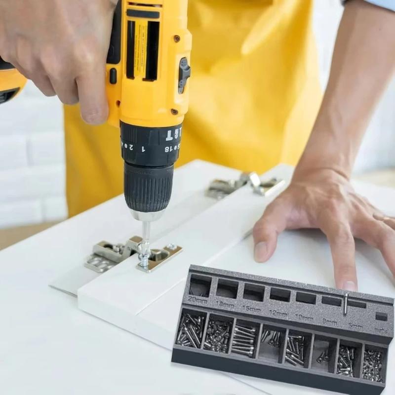 صينية فرز مسامير M3 مطبوعة ثلا - مراجعة Screw Organizer Kit وسعره