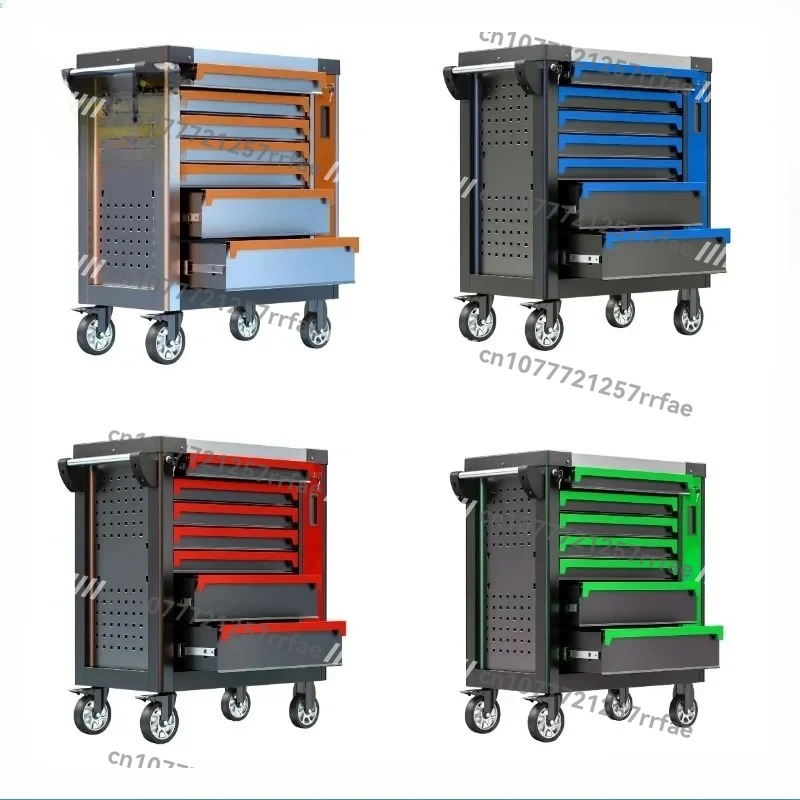 7 أدراج تخزين المرآب 200-421 ق - مراجعة Workshop Tools Trolley وسعره