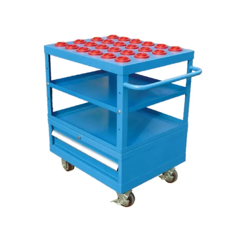 عربة تخزين أدوات CNC متينة للو - مراجعة Workshop Tools Trolley وسعره