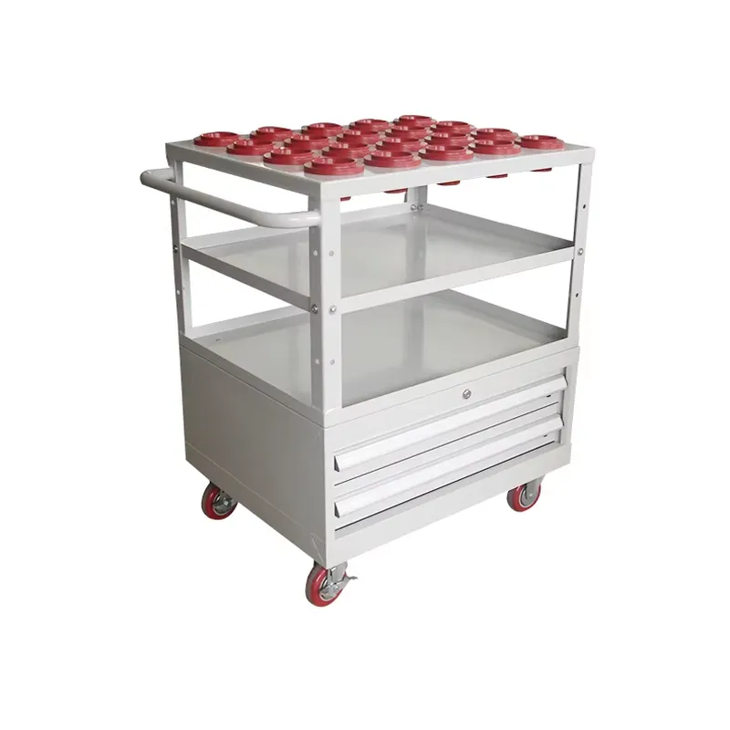 عربة تخزين أدوات CNC متينة للو - مراجعة Workshop Tools Trolley وسعره