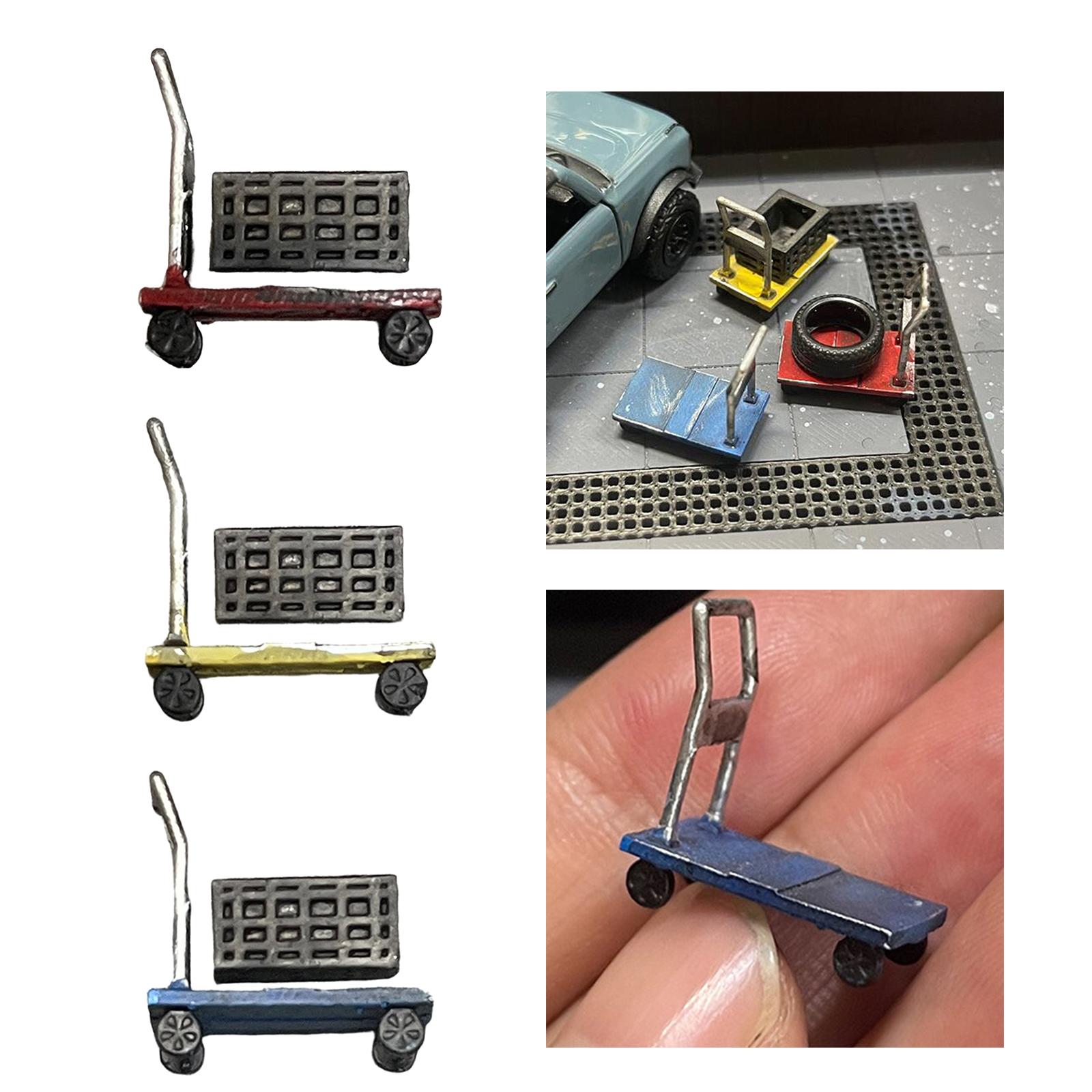 عربة يدوية مصغرة بمقياس 1:64 - - مراجعة Workshop Tools Toy وسعره
