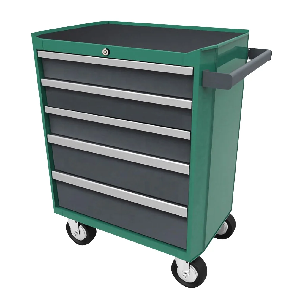 صندوق أدوات معدني متحرك بـ 68  - مراجعة Workshop Tools Trolley وسعره