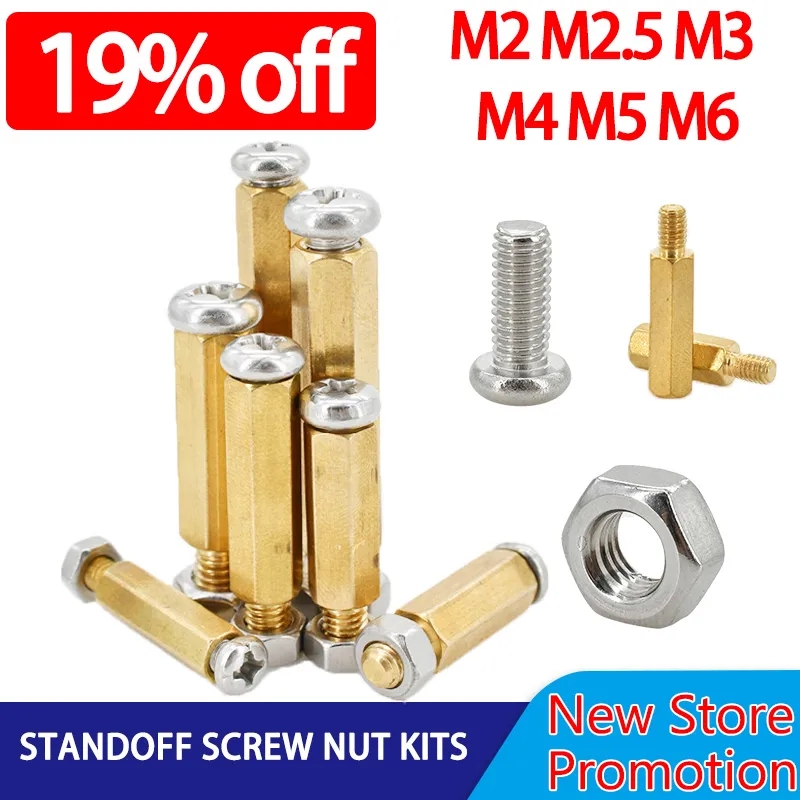 M2 M2.5 M3 M4 M5 M6 مسدس اللوح - مراجعة Screw Organizer Kit وسعره