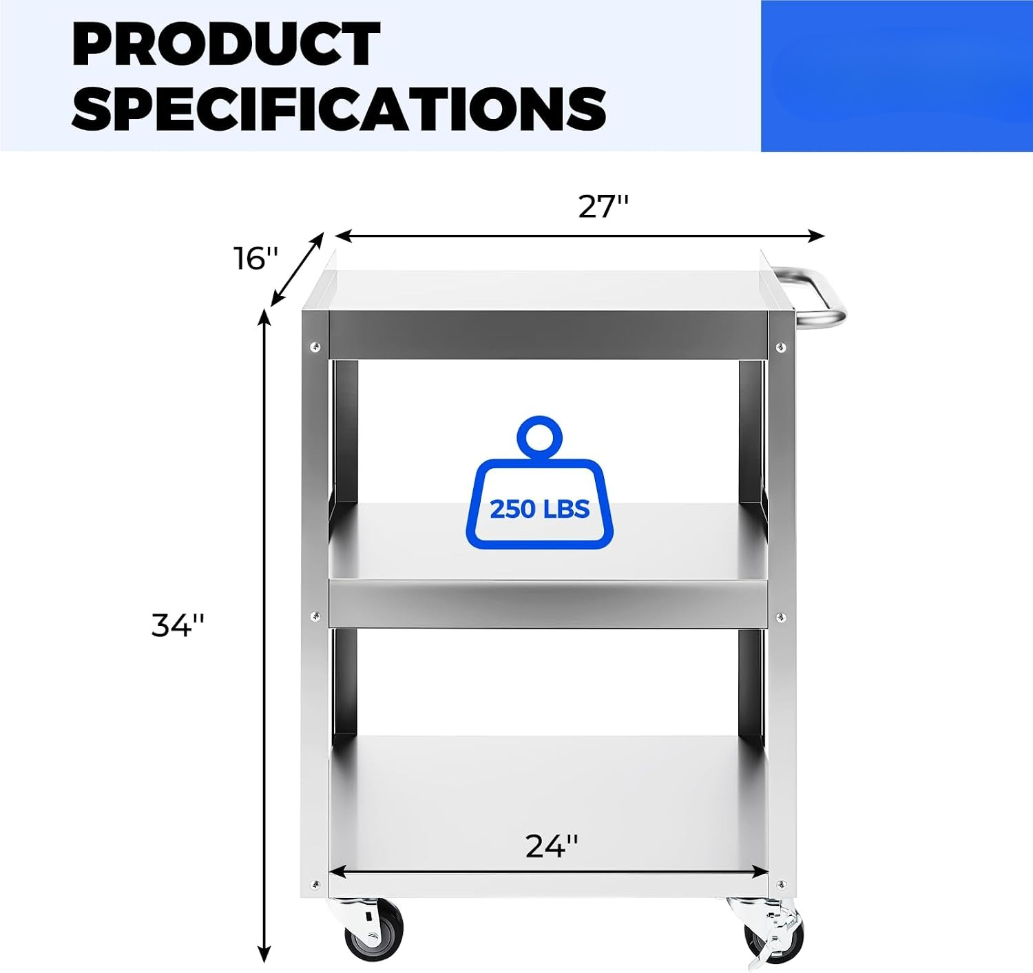 عربة خدمة متحركة من الفولاذ ال - مراجعة Workshop Tools Trolley وسعره